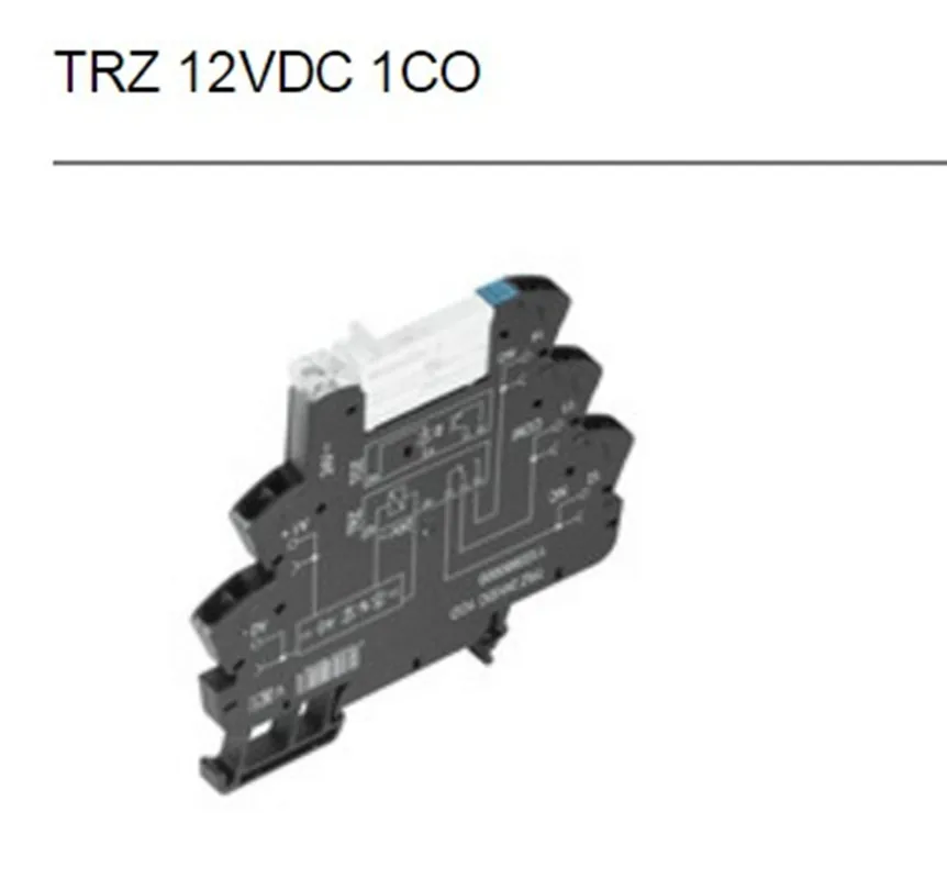 2pcs TRZ 12VDC 1CO relays 1122870000