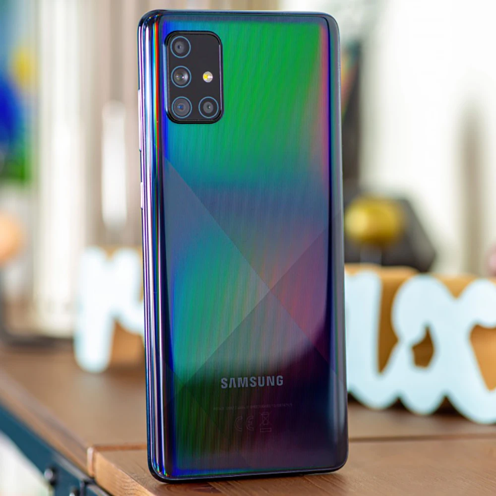 

Unlocked Samsung Galaxy A71 5G A716U Smart Android Phone 6.7-inch NFC Four Camera 64MP 4500mAh 25W Samsung US Edition 6GB+128GB