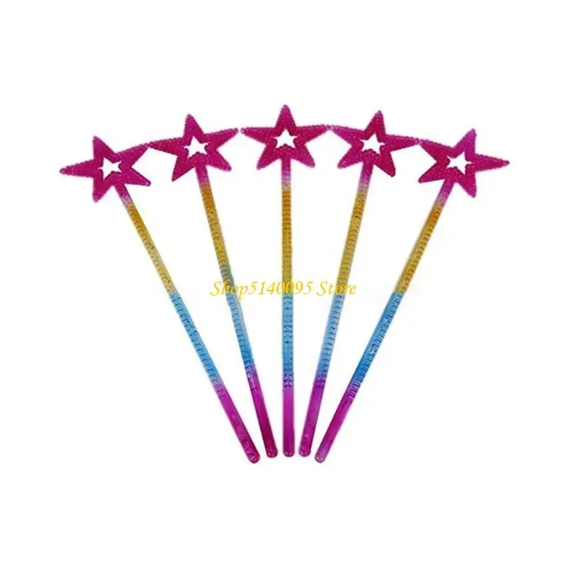 Dxae Star Princess Magics Wand voor kinderen Star Fairys Wands, Star Wands, Angel Magics Wands for Kids Girls Halloween Cosplay