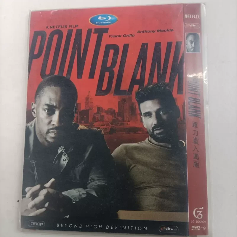 DVD Disc Point Blank Movie Film Video Collection