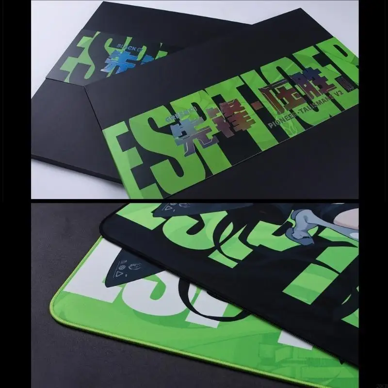 20CB Rubber Mouse Pad Talismans V2 Mousepad Comfortable Desk Cushion Mouse Mats for Competitive Gaming