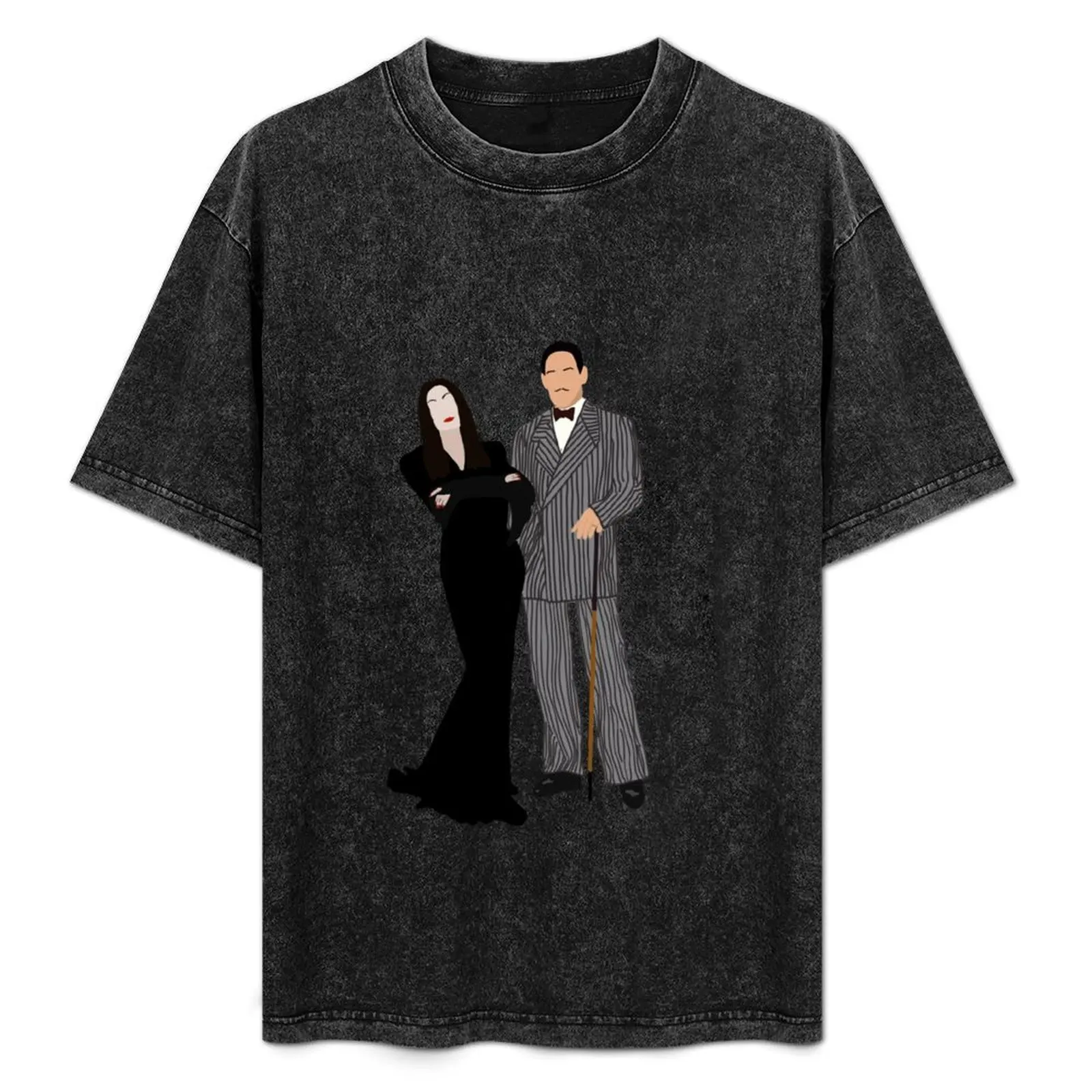 

Morticia and Gomez T-Shirt Casual Daily Outfit T-Shirt