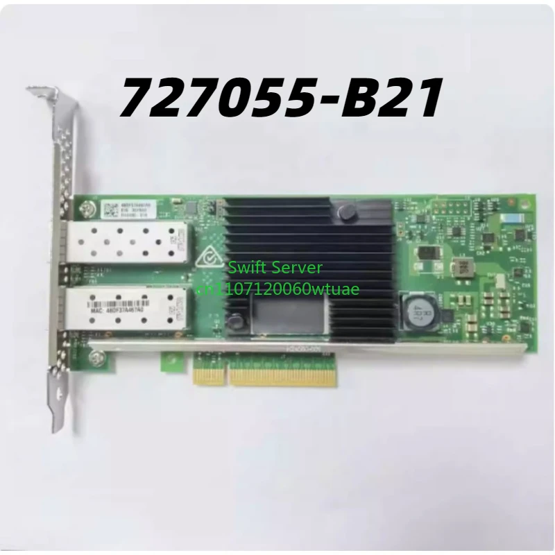 

562SFP + 727055-B21 790316-001 784304-001 Двухпортовая сетевая карта 10G (10 гигабит)