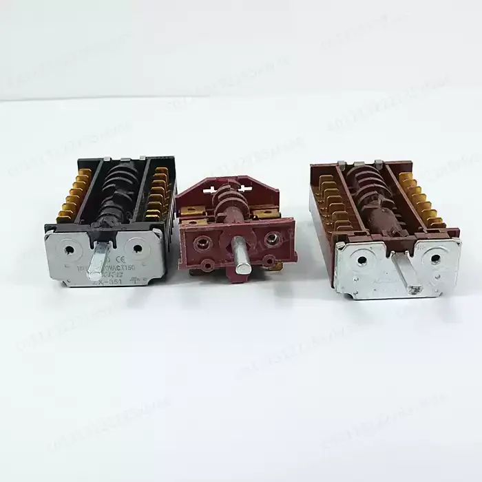 FD102B Multi-function Selector Rotary Switch 250V 16A 8+0 Position Oven Steamer Function Gear Switch