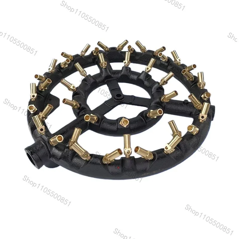 23 Mouth Fighting Hot Gas Fierce Fire Core, Natural Wind Stove Head, Commercial Gas Stove Accessories