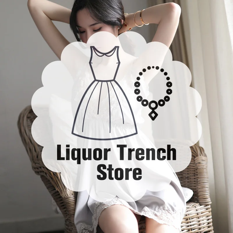 

Night Sleep Dress Nighties For Women Underwear Lingerie Lace Sexy Nightdress