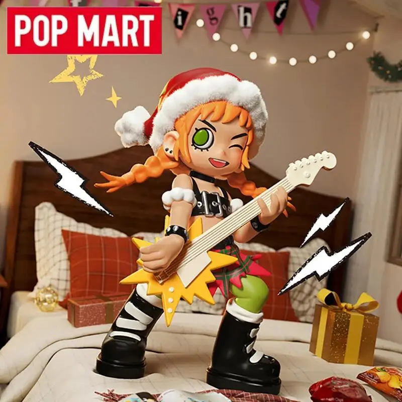 

POP MART Lil Peach Riot Holiday Mixtape Series Blind Box Anime Action Figure Toys Dolls Mystery Box Guess Bag Ornament Girl Gift