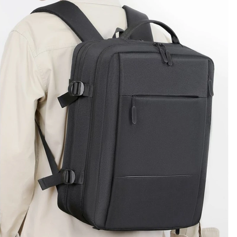 Business Casual Laptop Backpack，Simple Style Student Backpack，Men's Laptop Bag，Business Travel Backpack Luggage Bag