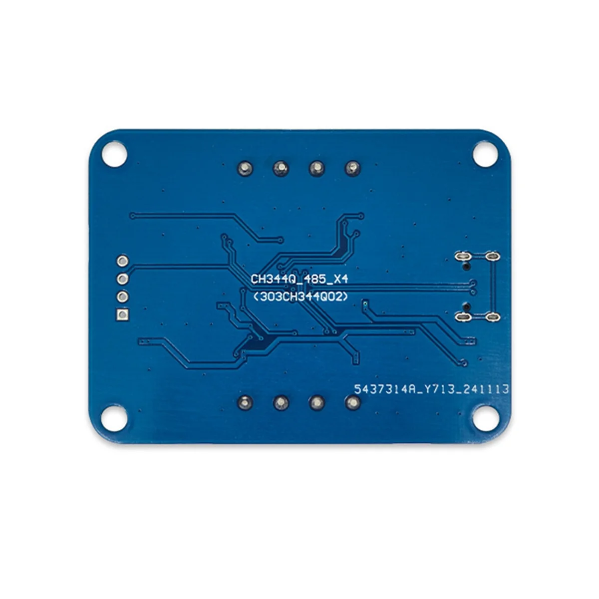 FZFZ USB-4방향 RS485 통신 모듈 CH344Q 스캐너 프린터용 표시 등이 있는 반이중 신호 전송