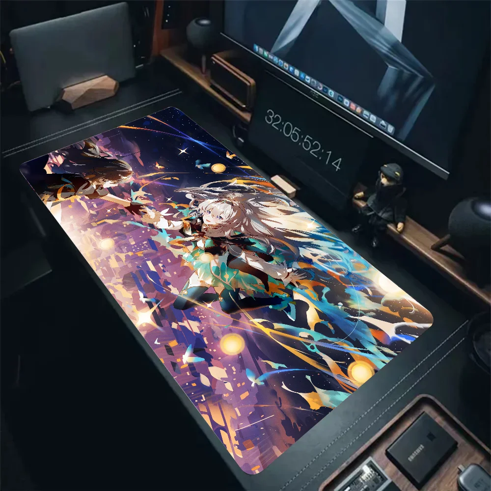 Firefly Honkai Star Rail Mousepad Mouse Mat Desk Mat With Pad Gaming Accessories Prime Gaming XXL Keyboard Pad