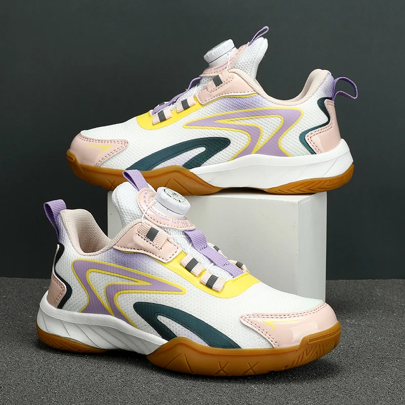 

Cuhk children button boys badminton shoes Kung Fu partner children's jump rope sports shoes non-slip and wear resistant