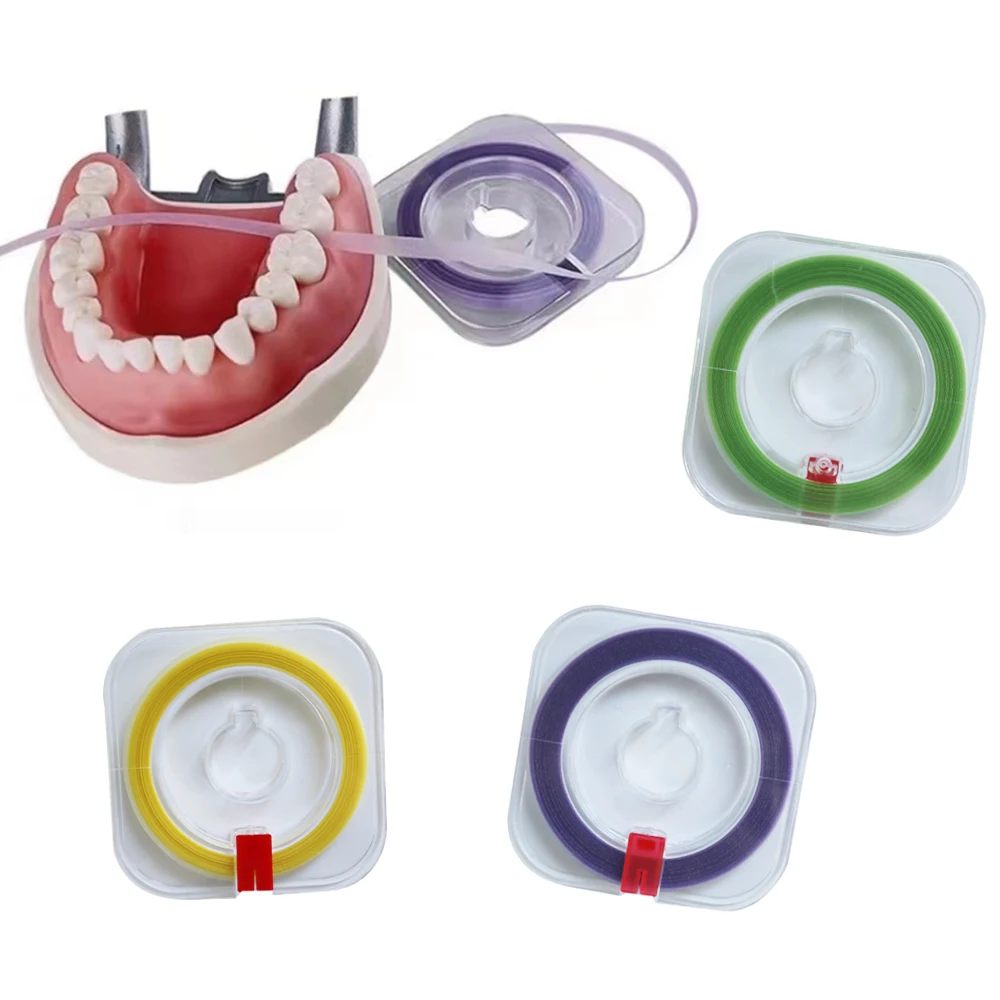 Striscia di lucidatura dentale sbiancamento della levigatura interdentale del dente