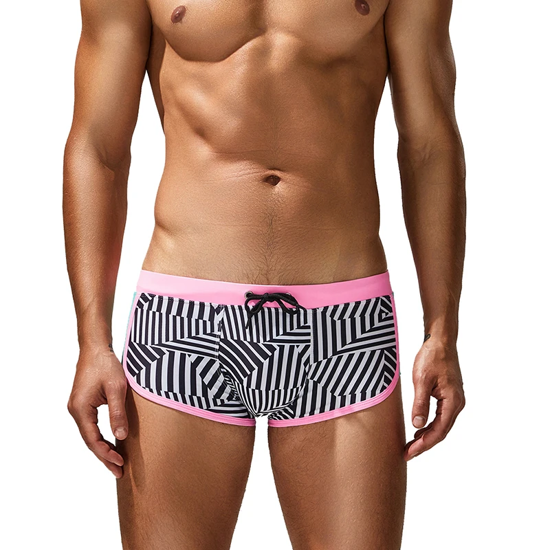 

New Mens Swim Briefs Swim Trunks Sexy Swimwear Beach Wear Bathing Suit Bikini Swimsuit