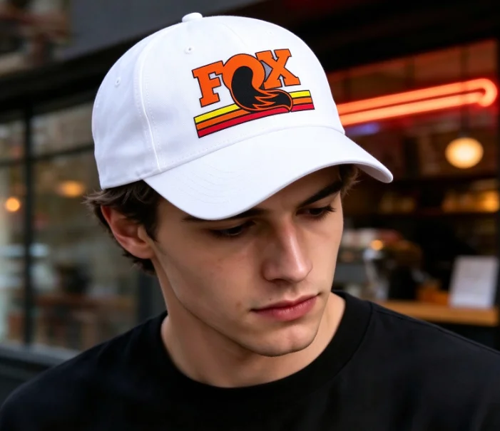 2026 new Best‑Seller‑Trending‑Bold‑Letter‑Retro‑Stripe Print Baseball Cap