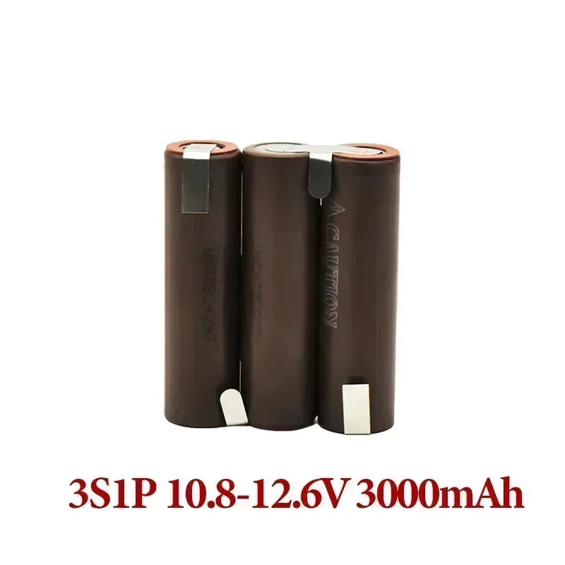 18650 3000mAh 6000mAh 20amps 3S 4S 5S 6S 8S 7.4V 12.6V 14.8V 18V 25.2V 29.6V for Screwdriver Battery Welding Battery Pack