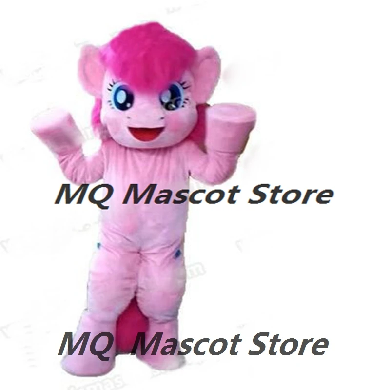 

Anime Pink Ponys Mascot Costumes Adult Little pony Cosplay Costume Birthday Character Party Custom Furry Halloween Maskote Carni