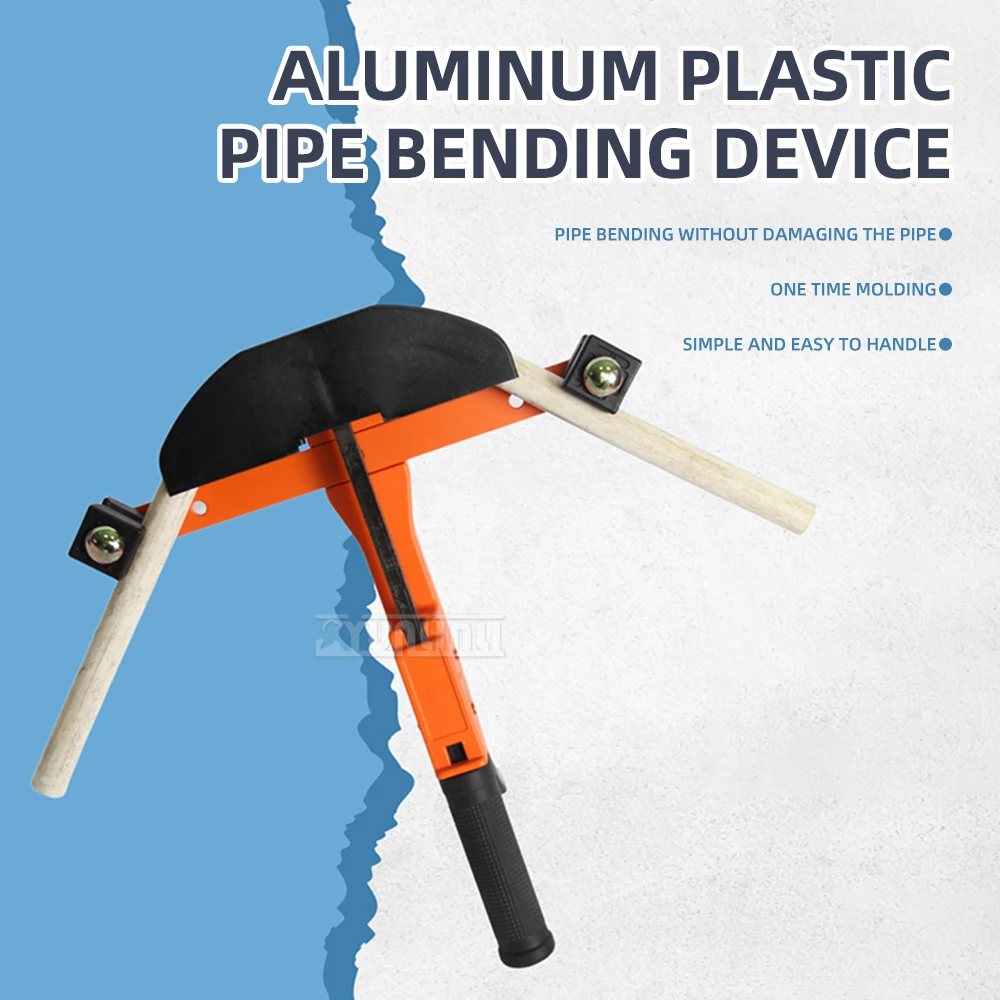 

16-32mm Manual Bender for Aluminum Plastic Pipe, 90° Plumbing Tool Kit, Copper Pipe Bending Tool