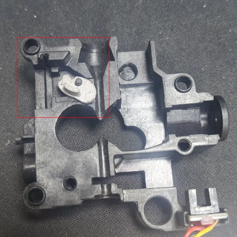 2pcs Funssor Anycubic Kobra S1/ S1C 3D Printer Extruder Replace Aluminum 3D Printed Filament Sensor Flap Upgrade Part