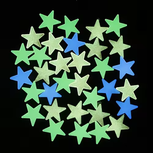 100Pcs/Set Stars Luminous Wall Stickers Glow In The Dark For Kids Baby Room Decoration Decals Colorful Star Home DIY Decor Mural - Image 5