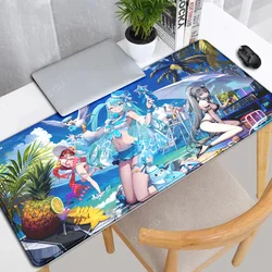 Black Survival Eternal Return mouse pad Large Gaming Accessories Mouse Mat XXL Keyboard Mat Desk Pad PC Gamer Computer mousepad