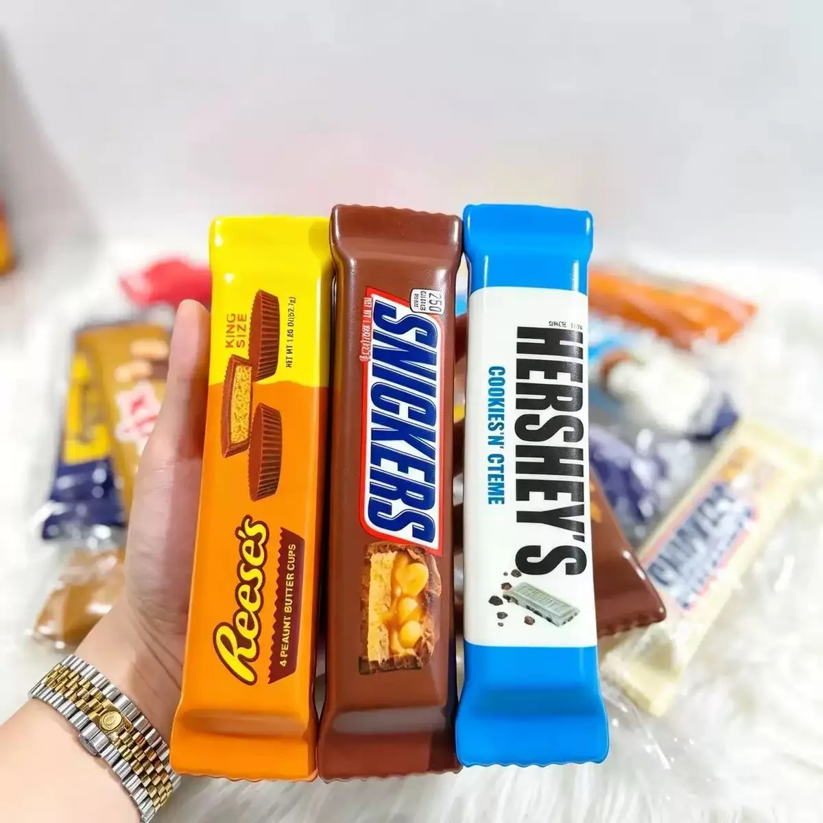 1/2/3PCS Simulation Chocolate Butter Sticks Squishy Toys Slow Rebound Squeeze Toys Stress Relief Sensory Toys Party Funny Favors