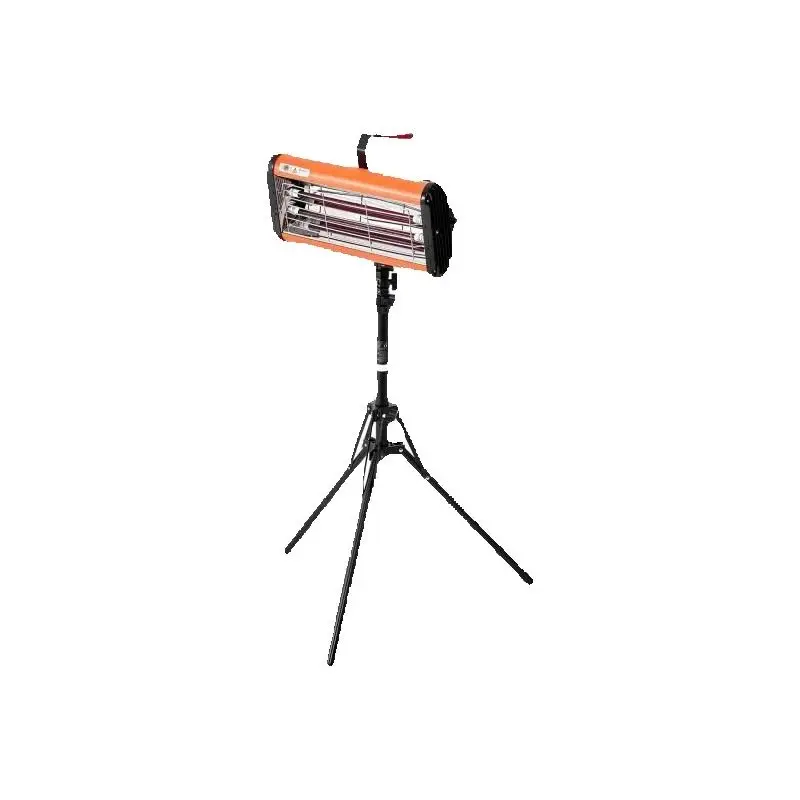 

SucceBuy Infrared Curing Lamp, Handheld/Stand Dual Use, 2000W 0-90 min Timing Auto Heating Car Curing Light with Bracket