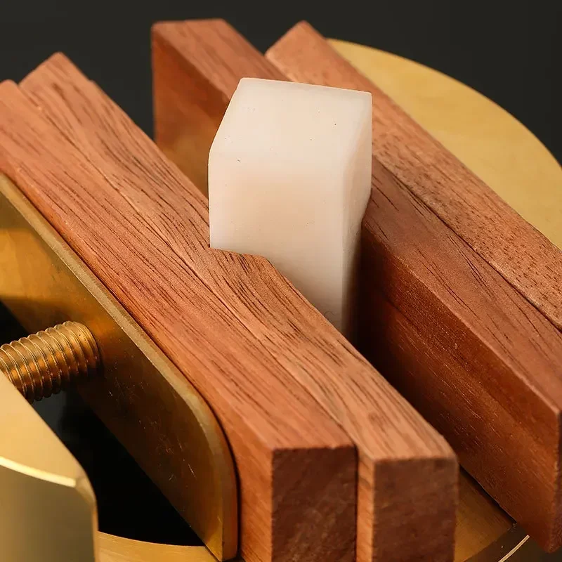 Abrazadera de sello de rotación de 360 grados, alicates de Banco de cobre puro, herramientas de sujeción para tallado de piedra y madera