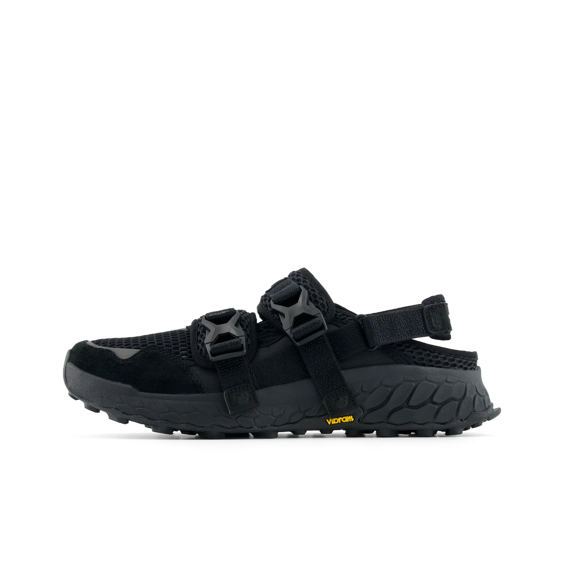 New Balance Hierro Sandal Abrasion Resistant Lightweight Breathable River Trekking Shoes Unisex Black D Width UHIES71L