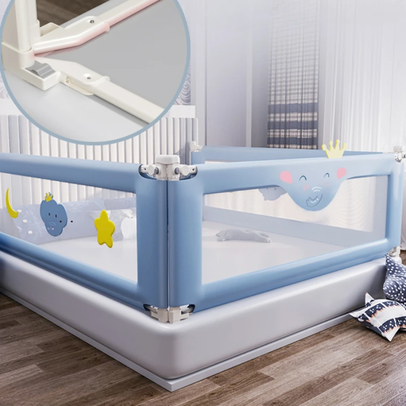 Crib Safety Bed Bumper Baby Anti-fall Protection Fence Children's Universal Bed Guardrail Baby Bedding Set Things for Babies