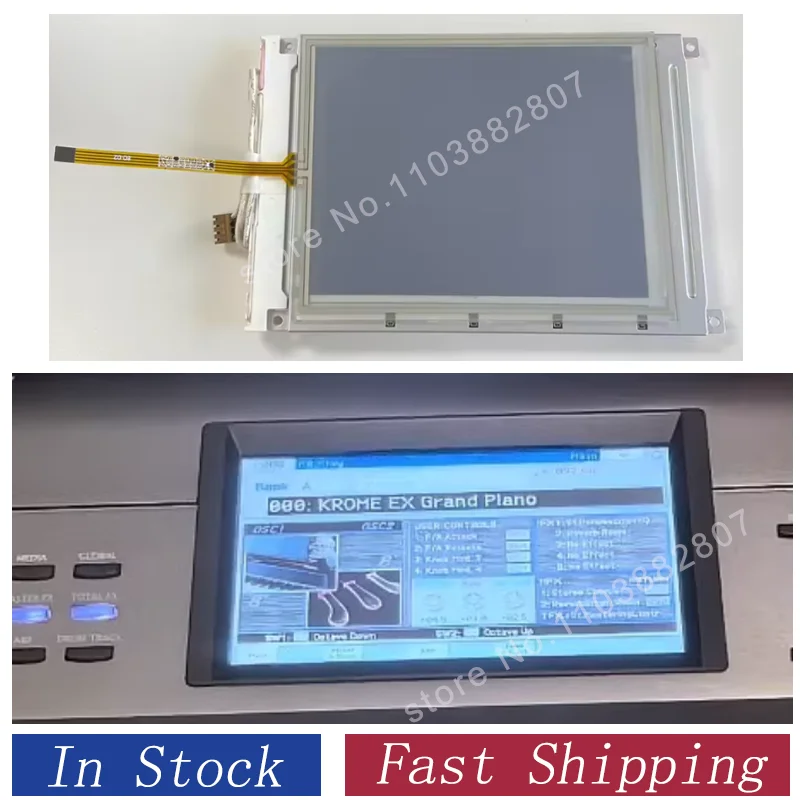 

LCD Screen Display Panel For Triton EX Original Extreme EX61 EX88 EX76 D16XD D32XD LCD Display Screen Touch Digitizer Panel