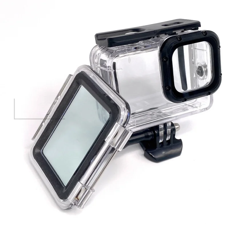 Go Pro 10 9 Waterproof Housing Diving Case Protective Underwater Cover Shell For Gopro Hero 12 11 Black Camera Accessories