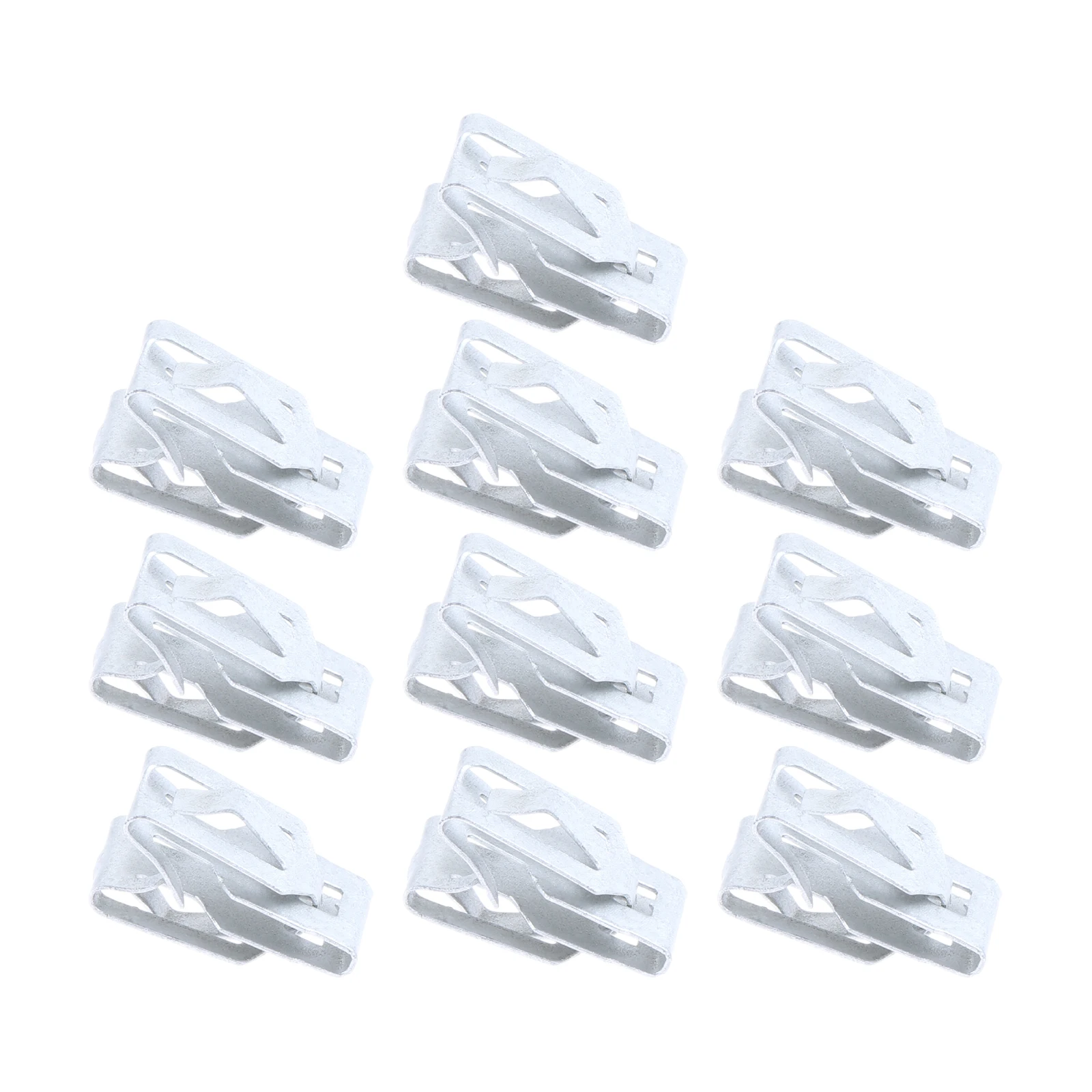 10Pcs Trunk Metal Clip 1430815 W712474-S439,Tailgate/Boot Lid Lining Clips,For Ford Fiesta MK6 Focus MK3 Mondeo MK3 S-MAX MK1