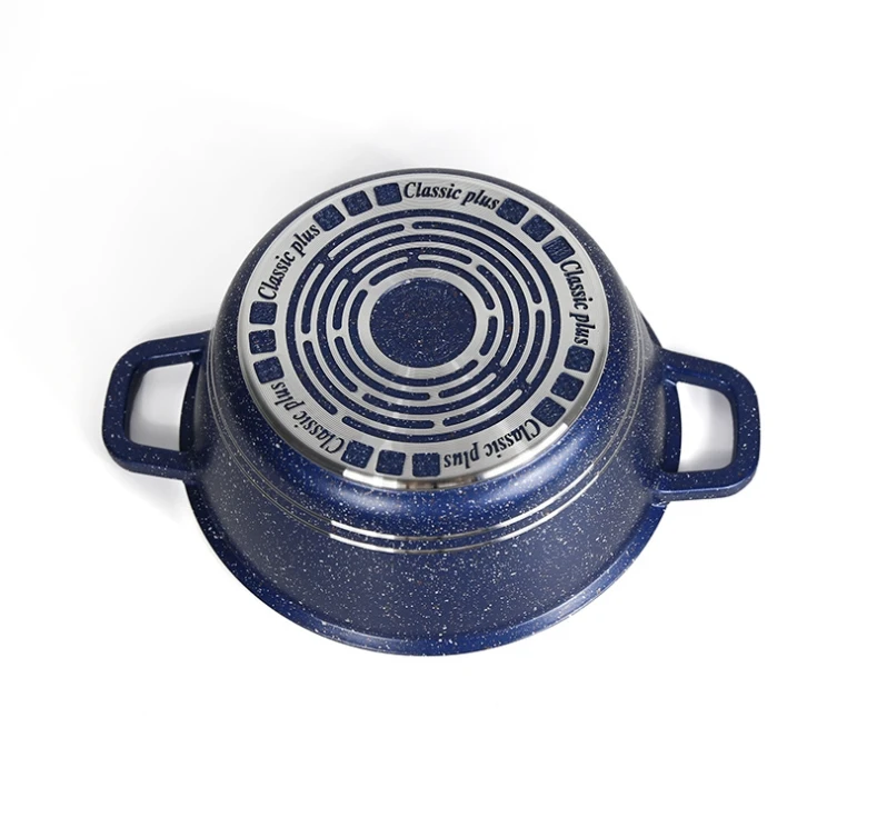 23 Pcs Non-Stick Granite Coating Cookware Set Aluminum Pan And Pot Set With Silicone Utensils