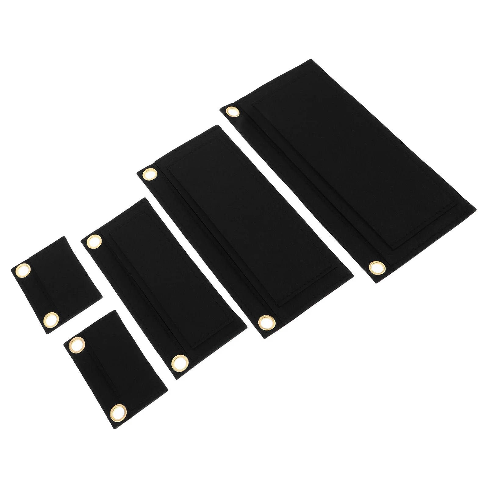 

5Pcs Felt Purse Organizer Insert Bag Liner Multi-Pocket Wallet Divider for Clutches Crossbody Organizer for Women