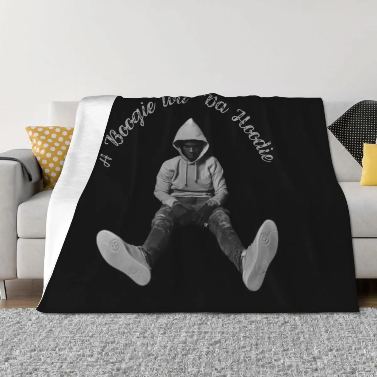 

A Boogie Wit Da Hoodie New 2023 Throw Blanket For Baby Sofas Cute bed plaid Blankets