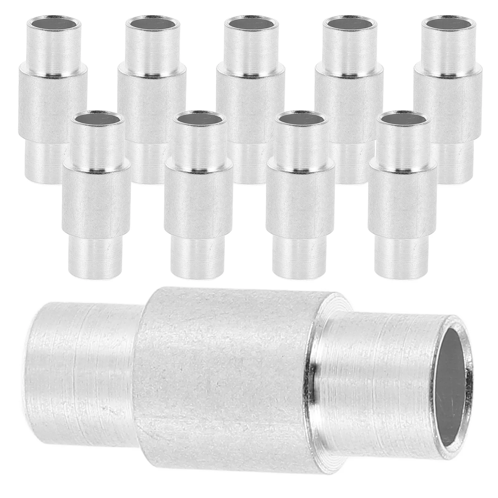 

10 шт., скейтборд для катания на роликовых коньках, прочный рукав из алюминиевого сплава, прочная ось, аксессуары, часть роликовых коньков, оборудование