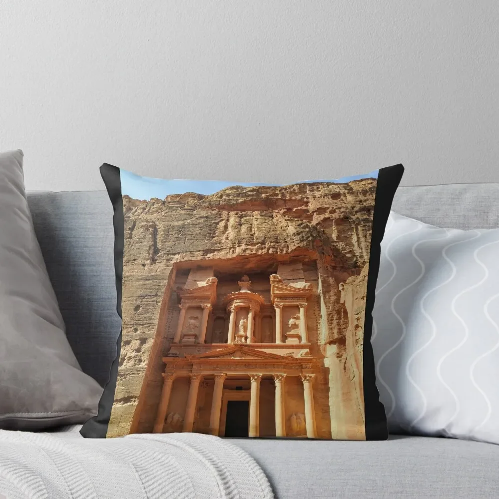 Petra Treasury Throw Pillow Decorative Cushion Cover Sofa Decorative Covers Pillow Cases Pillow