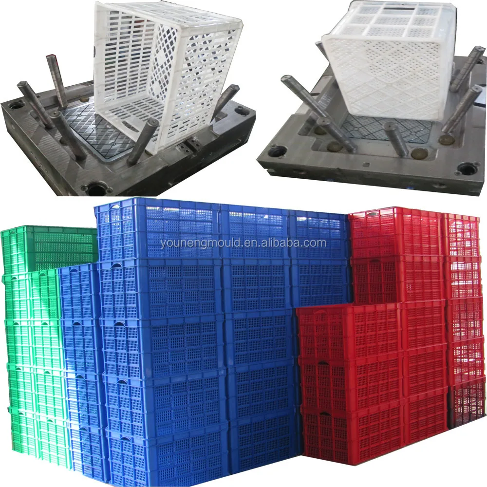 Taizhou Vegetable Crates Mould Fruit Basket Mold,high Quality Plastic Stackable Crate/case/box/container Mould Factory
