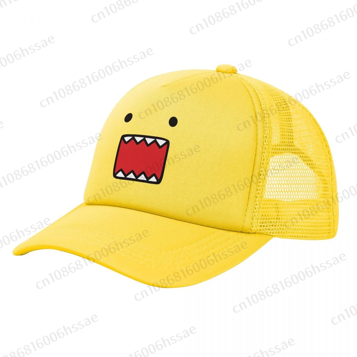 Domo Kun Doll Face Baseball Cap Women Men Fashion Hiking Hat Sport Breathable Golf Hats