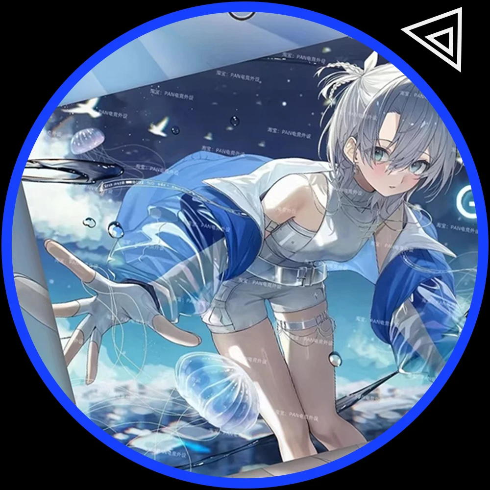 

Коврик для мыши PAN Esports Maomai Yam Glass, гладкий и скоростной, с полным покрытием, для APEX, Valorant, CSGO, аксессуары для ПК