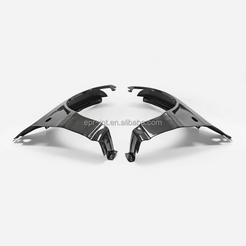 

suitable for Carbon Fiber EVO 8 9 VTX Cyber Evo Front Fender(Track Version) Glossy Fibre Body Kit