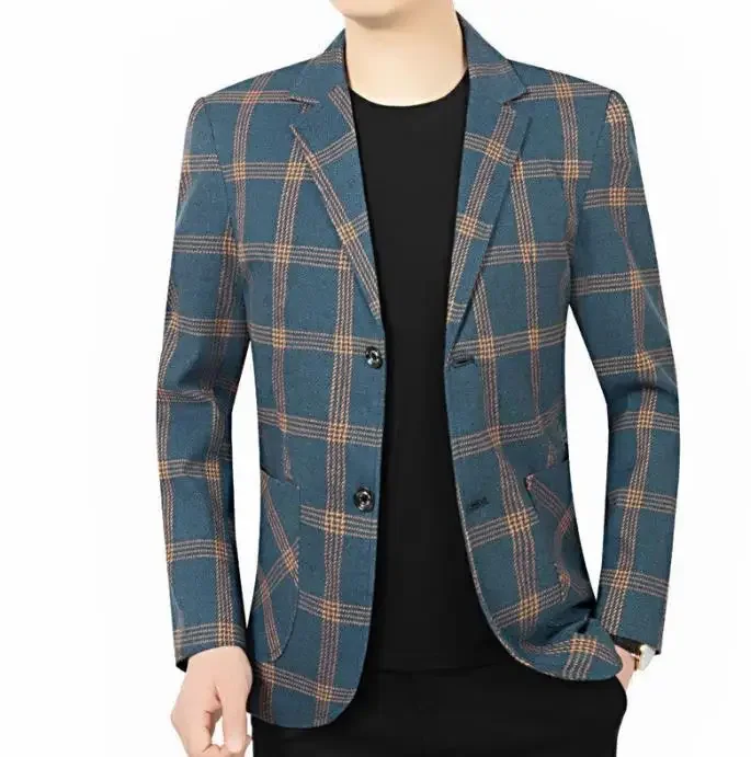 Traje personalizado de moda para hombre, top de traje pequeño