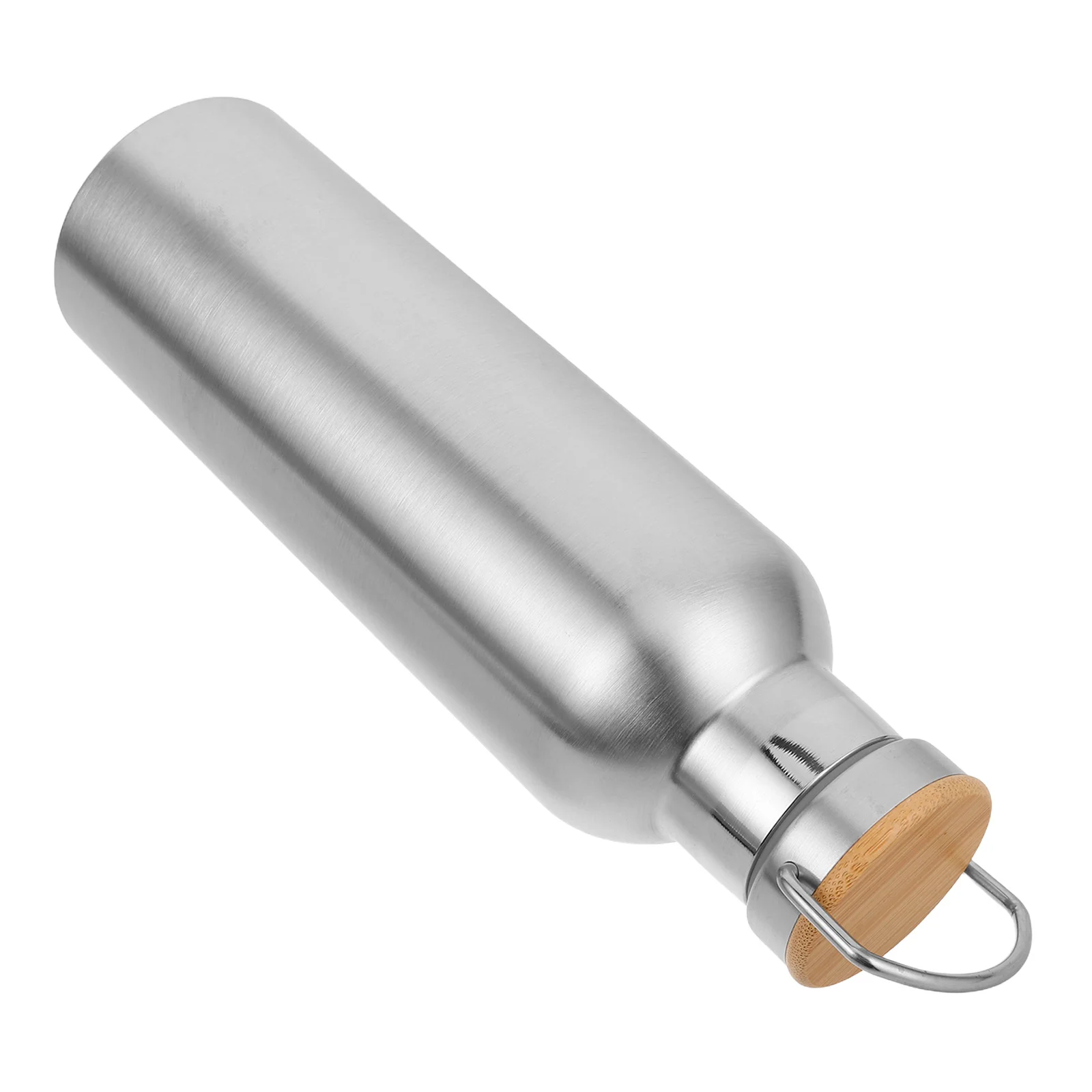 

Outdoor Insulated Water Bottle Stainless Steel Vacuum Thermal Flask Wide Mouth Reusable For Hiking Running Cycling Double