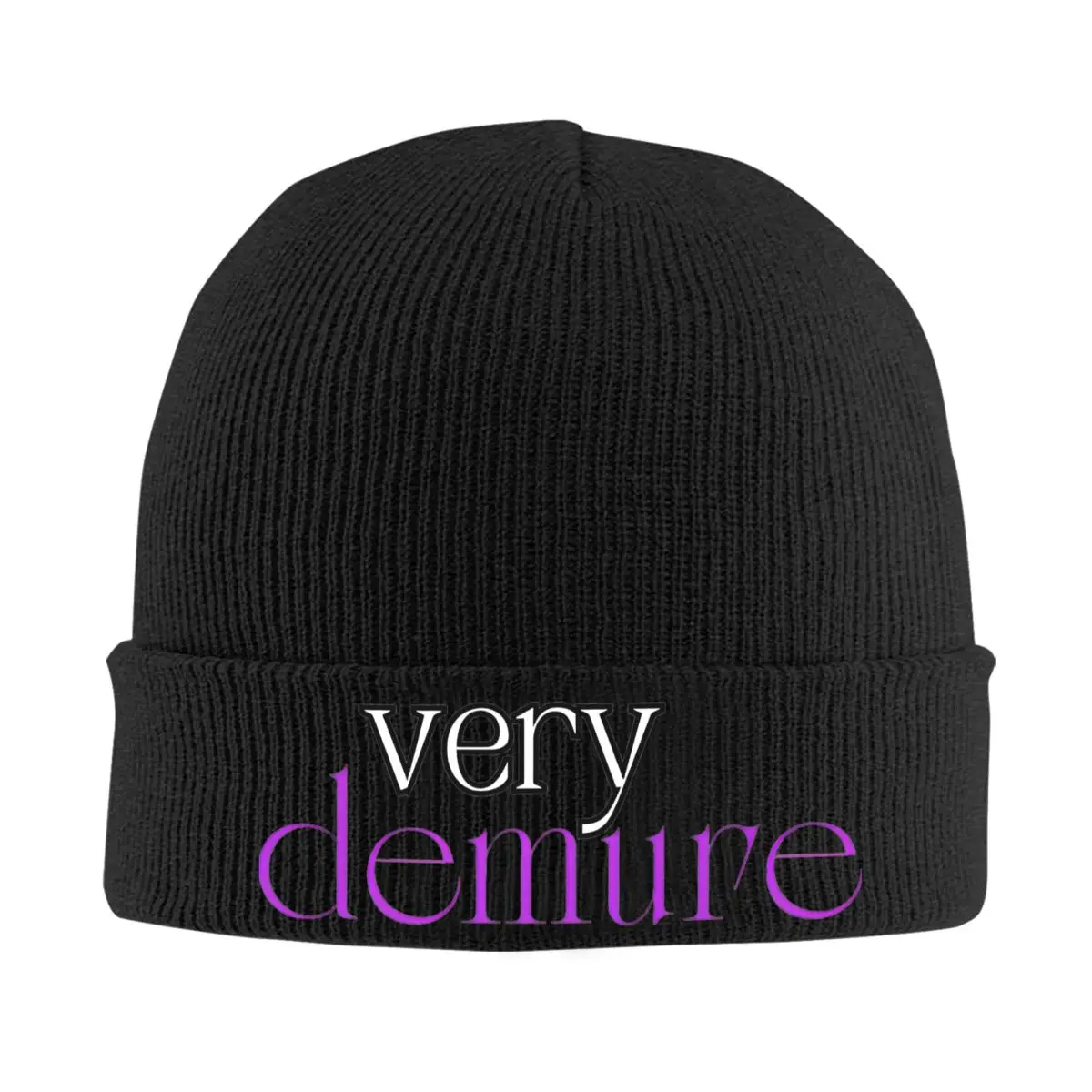 Very Demure Hats Autumn Winter Skullies Beanies Ski Caps Female Male Knitted Caps