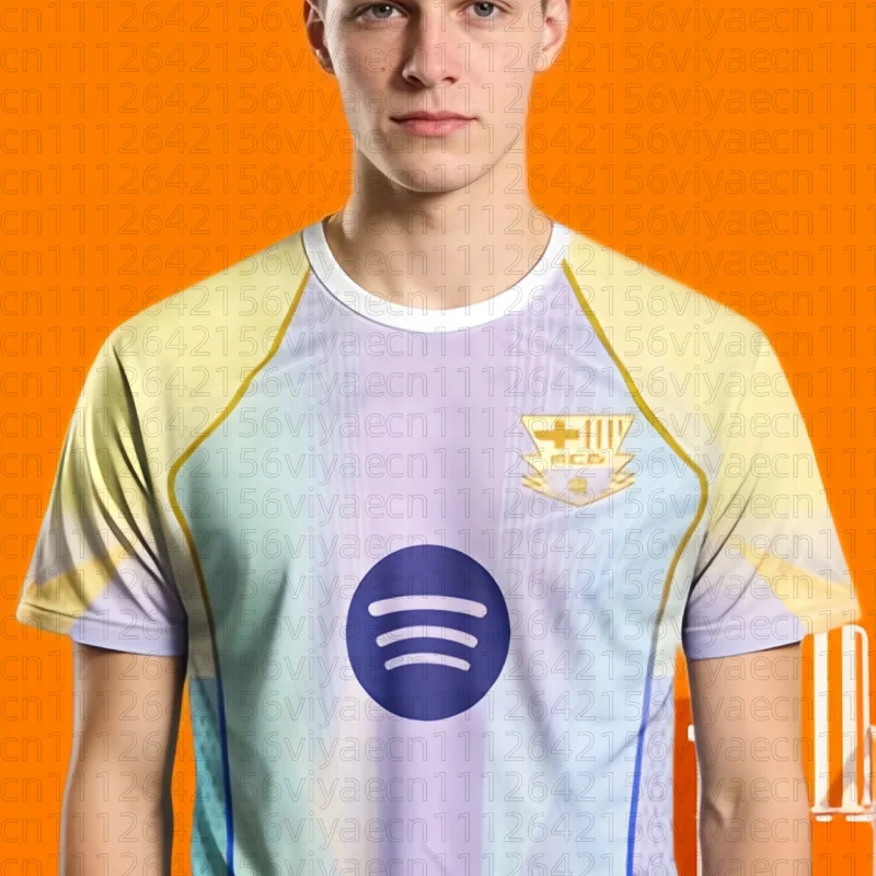 

Football Jerseys & Round-neck Comfortable Sport Tops & Suitable for Matches Football Training and Daily Casual Family Kids Tees