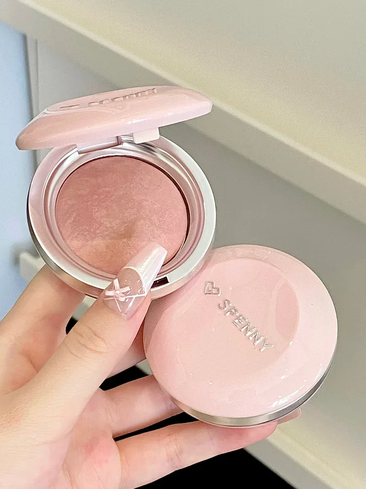 

Spenny Soft Mist Blush Natural Brighten Blusher Shrinkage Expansion Color Contour Highlighter Original Makeup Cosmetics Beauty