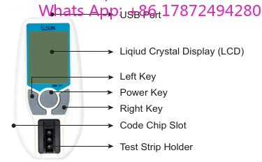 DBM-101 Portable 7-in-1 POCT Dry Chemical Analyzer Mini Multi-Functional Household Portable Human Biochemical
