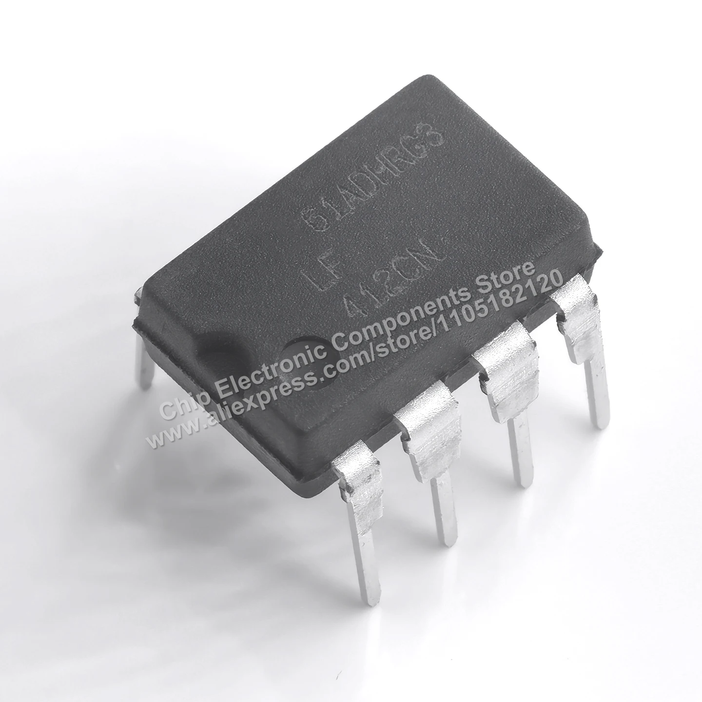 

Original IC LF412CN LF412CN/NOPB, low-offset, low-drift dual JFET-input operational amplifier, DIP-8 package