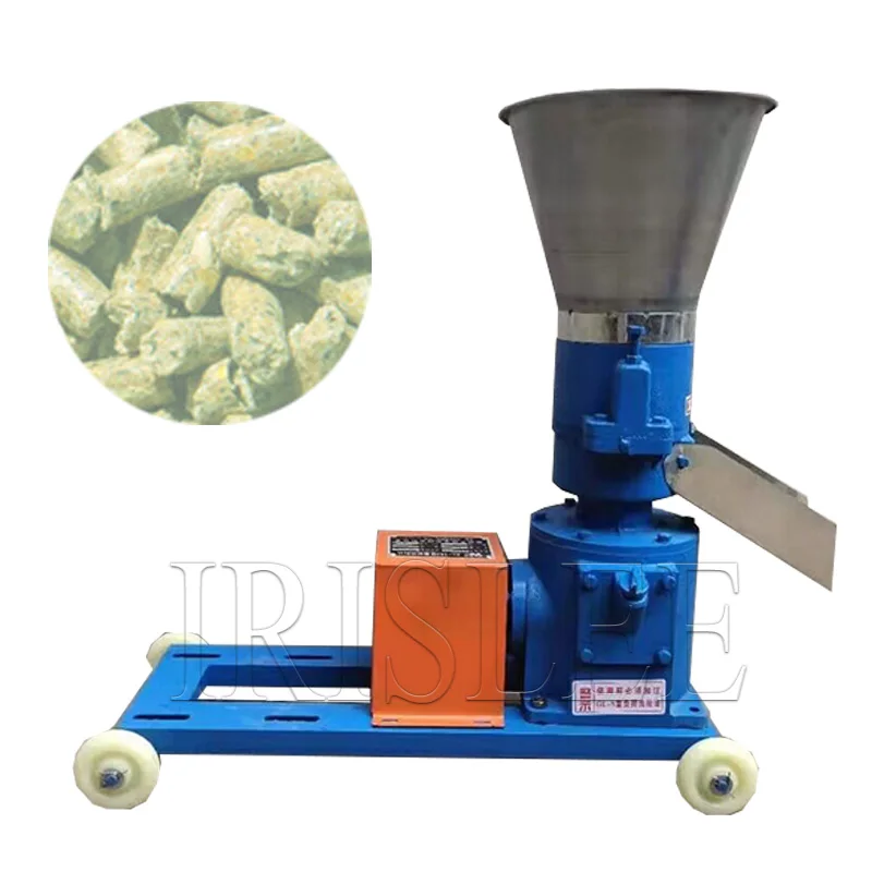 KL-125 Automatic Food Processor Pellet Machine Feed Pellet Mill Food Crusher Farm Animal Feed Granulator 100kg/h-200kg/h