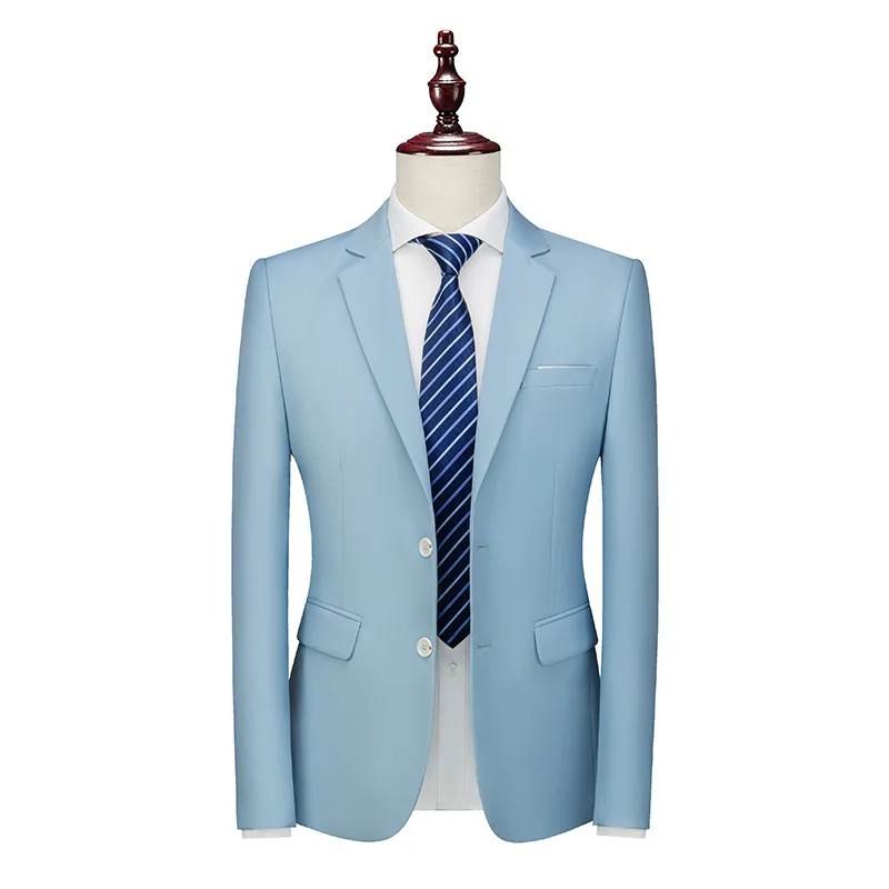 

HH003 Men's suit two-piece business casual suit jacket spring men's professional suit groomsmen suit